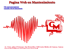 Tablet Screenshot of centromedicodecaracas.com.ve
